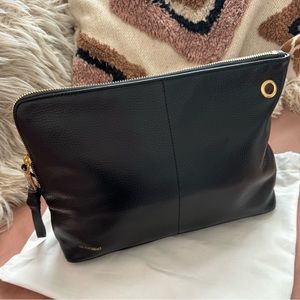 Alf The Label Luxe Grande Pouch Black NWT